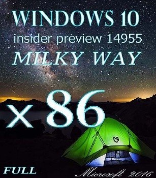 Windows 10 Professional x86 MILKY WAY