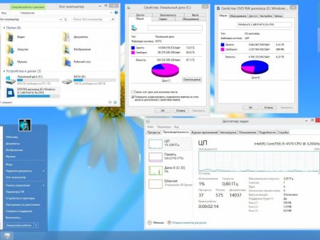 Windows® 8.1 Professional VL with Update 3 x86-x64 Ru by OVGorskiy® 12.2016 2DVD