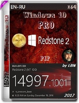 Windows 10 Pro 14997.1001 rs2 x64 EN-RU PIP