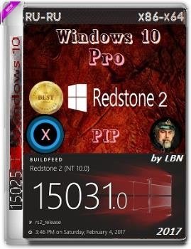 Microsoft Windows 10 Pro 15031.1000 rs2 x86-x64 RU-RU PIP