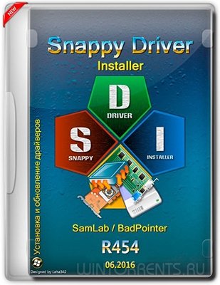 Snappy Driver Installer R454 / Драйверпаки 16061 (2016) [Multi/Rus]