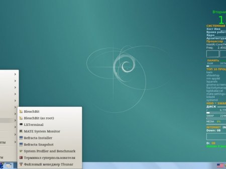 Aleks Linux Jessie Debian 8 Based (x86) (2015) [ML/RUS]