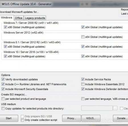 Полный набор обновлений для Microsoft Windows и Office (x86-x64) (17.06.16) [Ru/En]