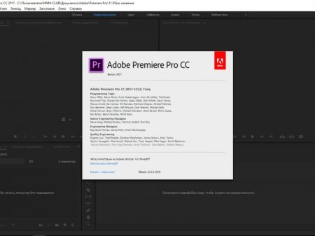 Adobe Premiere Pro CC 2017 11.0.0.154 (Unofficial version) (2016) [Multi/Rus]