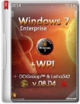 Windows 7 SP1 Enterprise x86+WPI [v.08.04] by DDGroup & Leha342 [Ru]