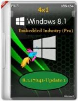 Microsoft Windows 8.1.17041 Embedded Industry (Pro) Update 1 86-x64 RU 4x1 by Lopatkin (2014) 