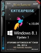Windows 8.1 Enterprise Update 1 (x64) StopSMS DVD Optimized by Yagd v.10.04 [04.2014] [Rus]