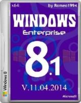 Windows 8.1 Enterprise (x64) Update 1 v.11.04.14 by Romeo1994 (2014) 