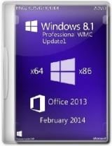 Windows 8.1 Pro WMC U1 x64 Office 2013 DaRT 8.1 Feb2014 (ENG/RUS/GER/UKR)