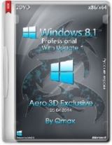 Windows 8.1 x86/x64 Professinal With Update 1 Aero 3D Exclusive by Qmax