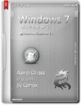 Windows 7 SP1 Ultimate Aero Glass by -=Qmax=- (x86-x64) (2014) [Rus]