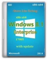 Microsoft Windows 8.1 Enterprise 17085 x86-x64 RU Store Lite Debug