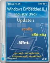 Microsoft Windows 8.1.17085 Embedded Industry (Pro) Update 1 86-x64 RU-EN-IT-CN Mini