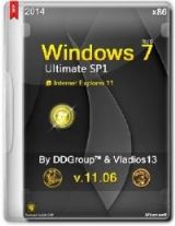 Windows 7 SP1 Ultimate x86 DDGroup & vladios13 [v.11.06] [RU]