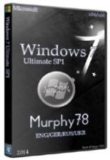 Windows 7 Ultimate SP1 by murphy78 (x86x64) (Jun2014) [ENG/GER/RUS/UKR]