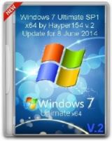 Windows 7 Ultimate SP1 x64 by Hayper154 v.2 Update for June (08.06.2014) 6.1.7601 / v.2 [Ru/En]