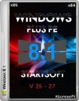 Windows 8.1 Pro VL x86 x64 Plus PE StartSoft 26 27 [Ru]