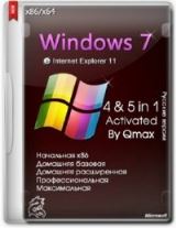 Windows 7 SP1 x86/x64 5in1 & 4in1 with Activated by -=Qmax=-