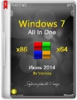 Windows 7 SP1 x86-x64 AIO by Vannza [Ru/En]