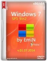 Windows 7 SP1 x86x64 9in2 by EmiN