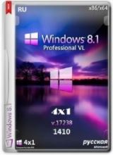 Windows 8.1 Pro VL 17238 x86-x64 RU 4x1 1410