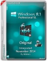 Windows 8.1 Professional VL x64 Integrated November 2014 By Maherz (ENG/RUS/GER)