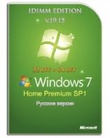 Windows 7 Home Premium SP1 IDimm Edition 86/x64 v.19.15 [RU]