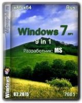 Windows 7 SP1 (9 in 1) x86 x64 - 02.2015
