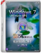 Windows 7 x64 Ultimate Office 2010 KottoSOFT v.25.5 [Ru]