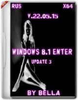 Windows 8.1 Enter x64 Update 3 (22.05.15.) by Bella