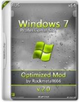 Windows 7 Professional SP1 X64 Optimized Mod by Rockmetall666 V2.0