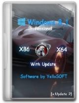 Windows 8.1 with Update Pro (x86&x64) [v.Update 2] by YelloSOFT [Ru]