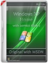 Microsoft Windows XP Home with Service Pack 3 -    Microsoft MSDN (Multi26)