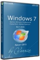 Windows 7 SP1 IE11 (x86-x64) 9in1 (AIO) by Vannza [Ru]