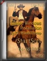 Simple Windows Installation By PE WinNTSetup StartSoft 64-65 2015 [Lite-Full] [Ru]