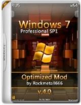 Windows 7 Professional SP1 Optimized Mod by Rockmetall666 V4.0