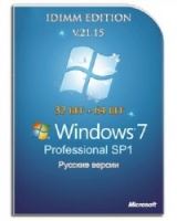 Windows 7 Professional SP1 IDimm Edition х86/x64 v.21.15 [RU]