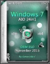 Windows 7 SP1 x86/x64 AIO 24in1 OEM ESD Nov 2015 by Generation2
