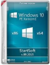 Windows 10 x86 x64 pe StartSoft 89-2015 [Ru]