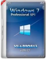 Windows 7 Professional SP1 x64 by Vladios13 v.05.12 [RU]