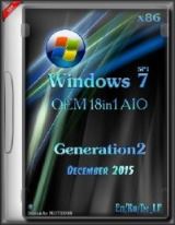 Windows 7 SP1 AIO 18in1 OEM by Generation2 x86 December 2015