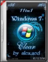 Windows 7 SP1 (x86/x64) Clear [11в1] by alex.zed