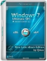 Windows 7 Ultimate SP1 x86/x64 New Look nBook by Qmax 1DVD
