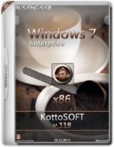Windows 7x86 Enterprise KottoSOFT v.118 (RU UKR ENG)