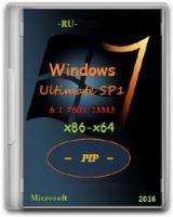 Microsoft Windows 7 Ultimate SP1 7601.23313_151230-0600 x86-x64 RU PIP