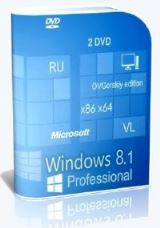 Microsoft® Windows® 8.1 Professional VL with Update 3 x86-x64 Ru by OVGorskiy® 02.2016 2DVD [Ru]
