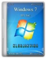 Windows 7 SP1 5in1 (x64) Elgujakviso Edition (v14.02.16) [Ru]