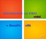 Windows 10 Pro + BootPe x86 mini RUS