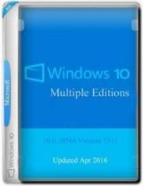 Microsoft Windows 10 Multiple Editions 10.0.10586 Version 1511 (Updated Apr 2016) - Оригинальные образы от Microsoft MSDN