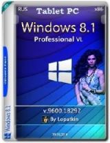 Microsoft Windows 8.1 Pro 9600.18292 x86 RU Tablet PC